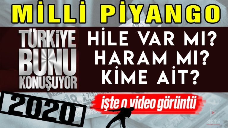 2020 milli piyango yılbaşı özel çekilişi Hile var mı? Haram mı?