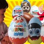 Yılbaşı özel oyuncaklı dev sürpriz yumurta açma videosu. Kinder Surprise Maxi, Ozmo, Toybox ve dev sürpriz yumurtalar açıp eğlenceli oyuncaklar çıkıyor.