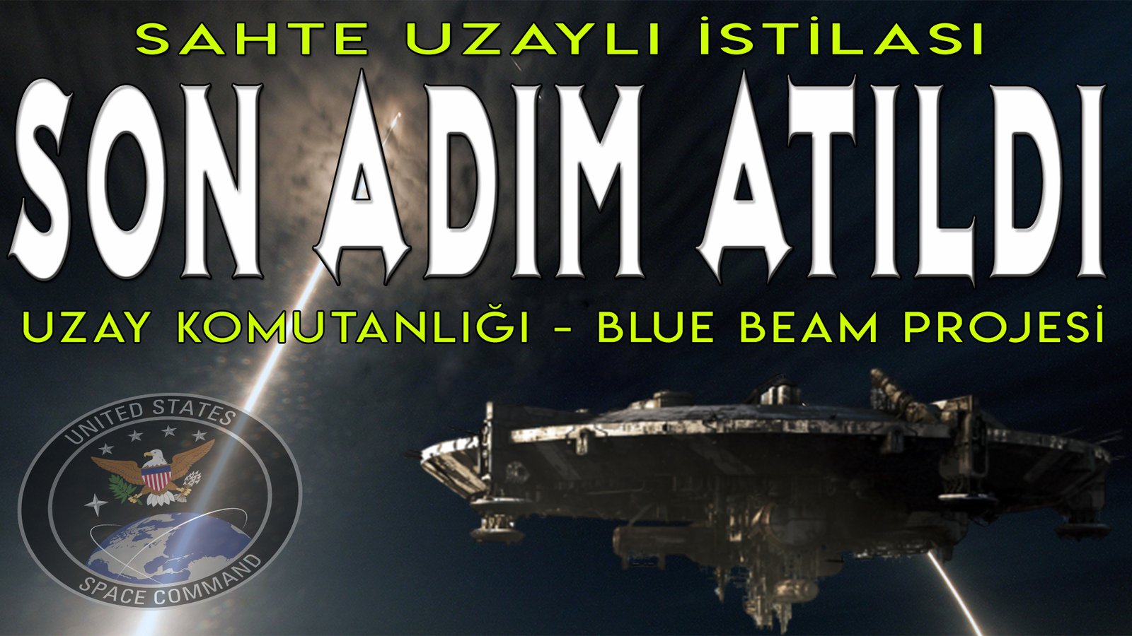 Sahte Uzaylı istilası - Uzay Komutanlığı - Mavi Işık Projesi - UFO itirafı