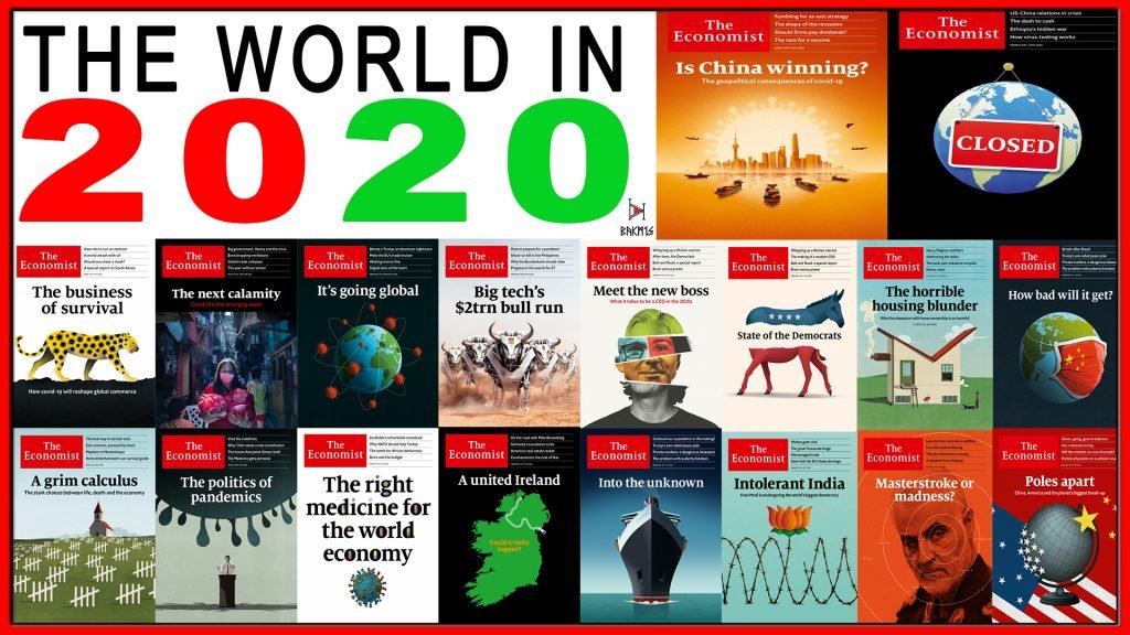 Her şey kontrol altında diyerek The Economist bize ne söylüyor? 2020 yeni dünya düzeni mesajları! Hangi kapaklar son anda hangi nedenler ile değiştirildi