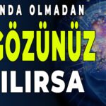 3. Gözünüz Açılsaydı Bir Gününüz Nasıl Geçerdi