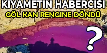 Gizemli LUT Gölü KIRMIZI RENKTE 😨 Kuran ve İncil Kıyamet Alameti GERÇEKLEŞTİ